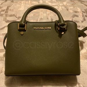 Michael Kors Savannah XS Saffiano Leather Satchel